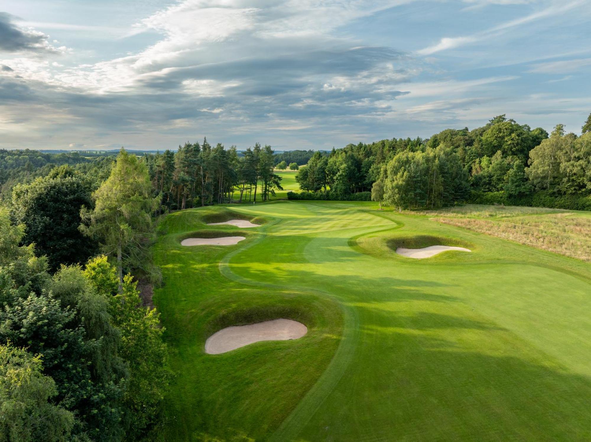 Schloss Roxburghe, Part Of Destination By Hyatt Eksteriør billede The 18th hole at The Belfry
